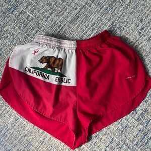 California Flag Running Shorts Size Women’s Large